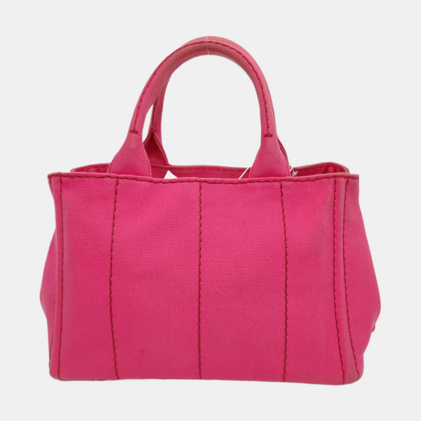 Denim Quilted Canvas Red