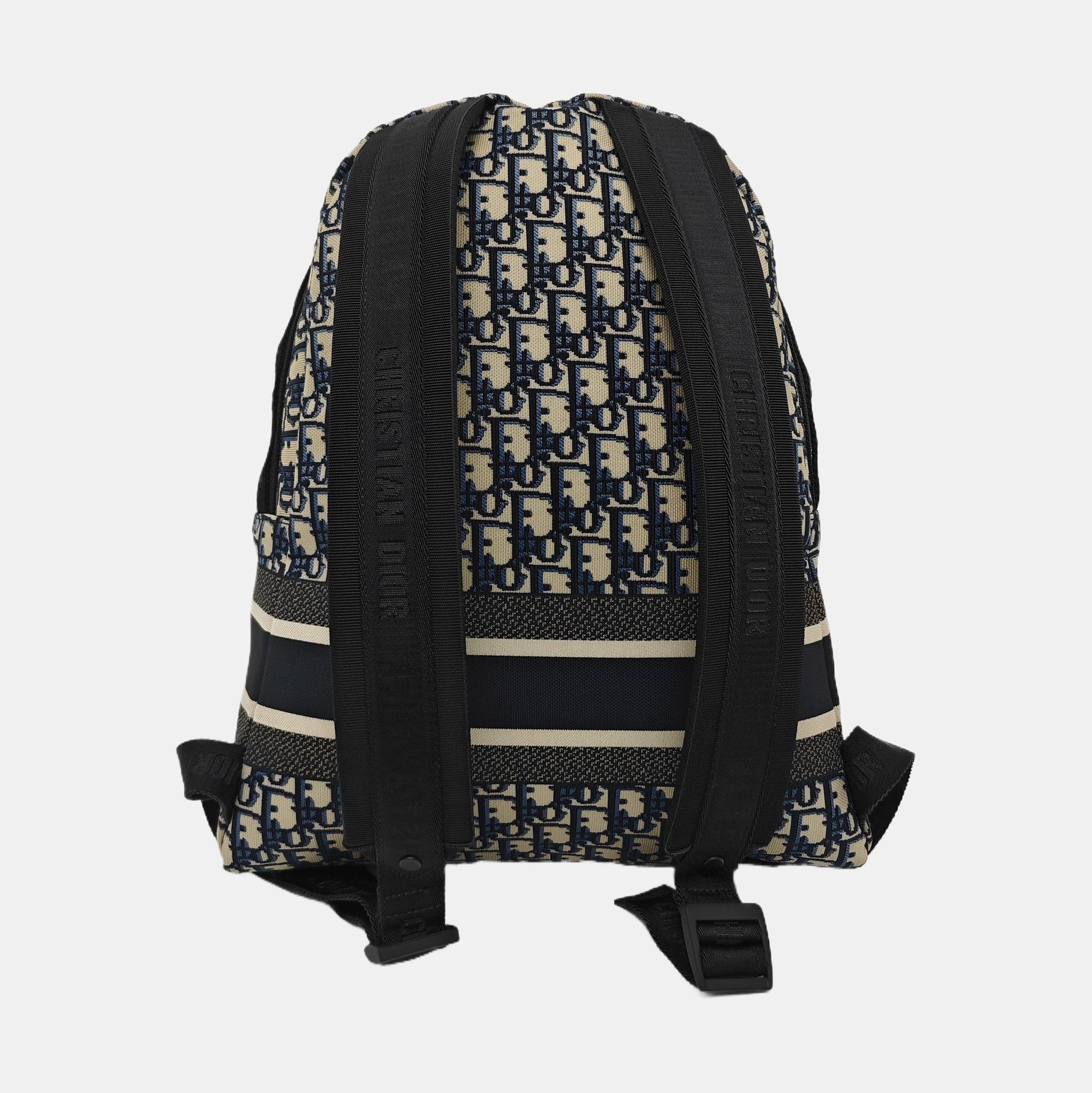 Diortravel Oblique Canvas Blue