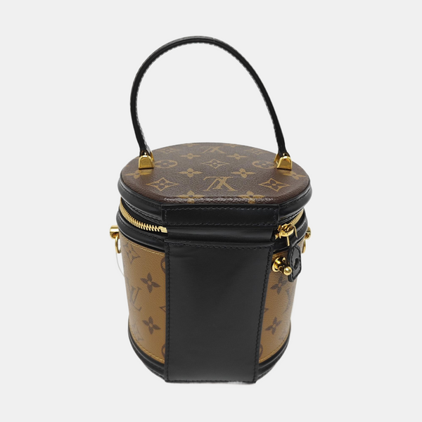 CANNES PM Monogram Coated Canvas Brown