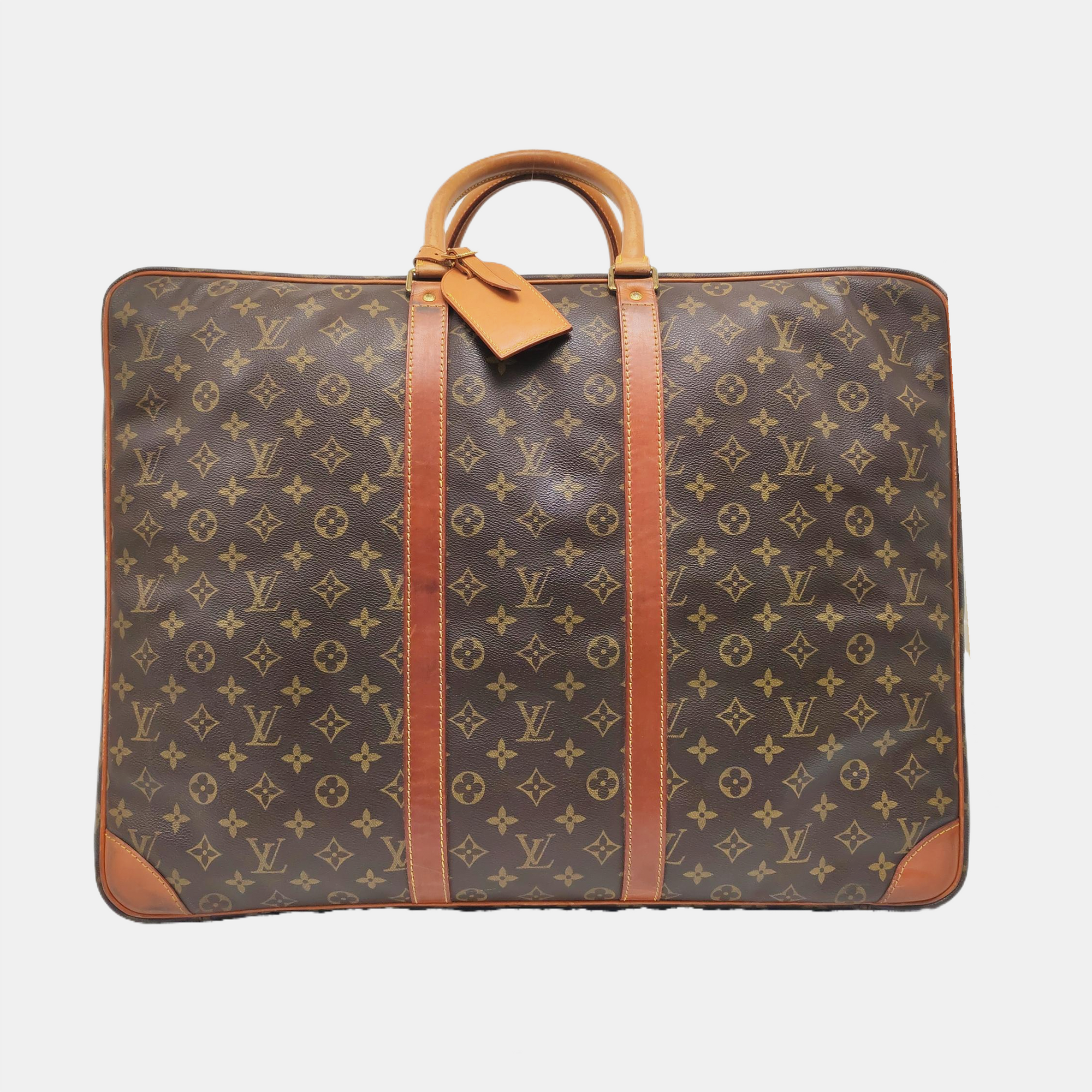 SIRIUS Monogram Coated Canvas Brown