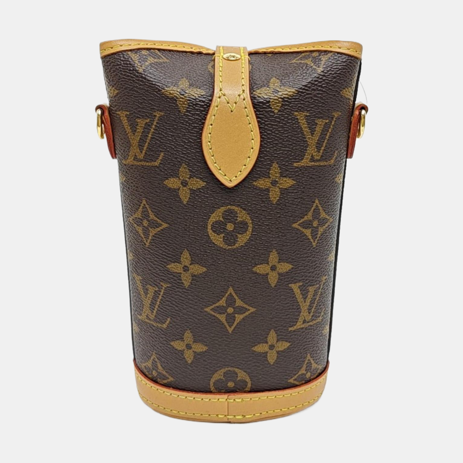 FOLD ME Monogram Coated Canvas Brown