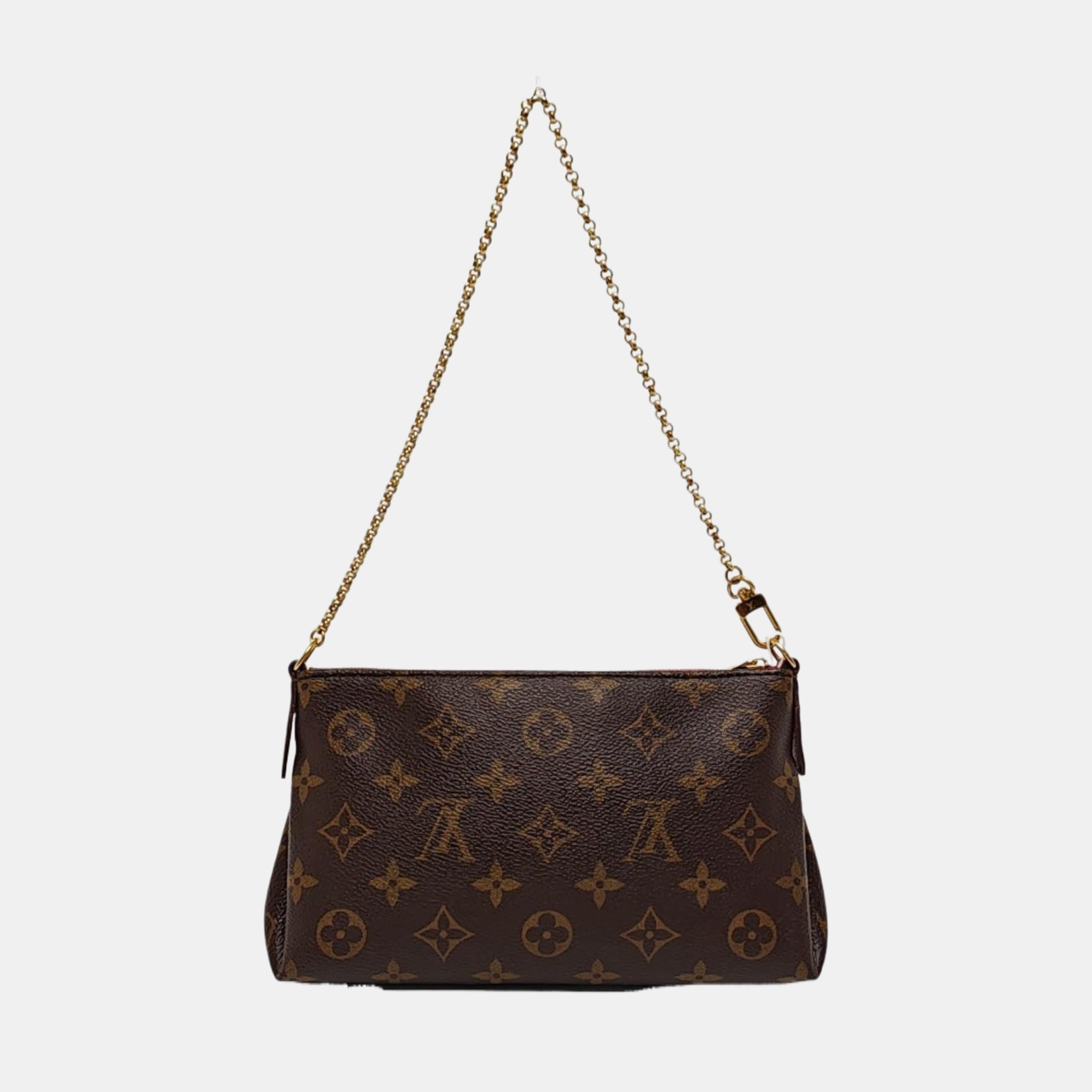 PALLAS BB Monogram Coated Canvas Brown
