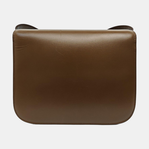 CLASSIC BOX Medium Calfskin Brown