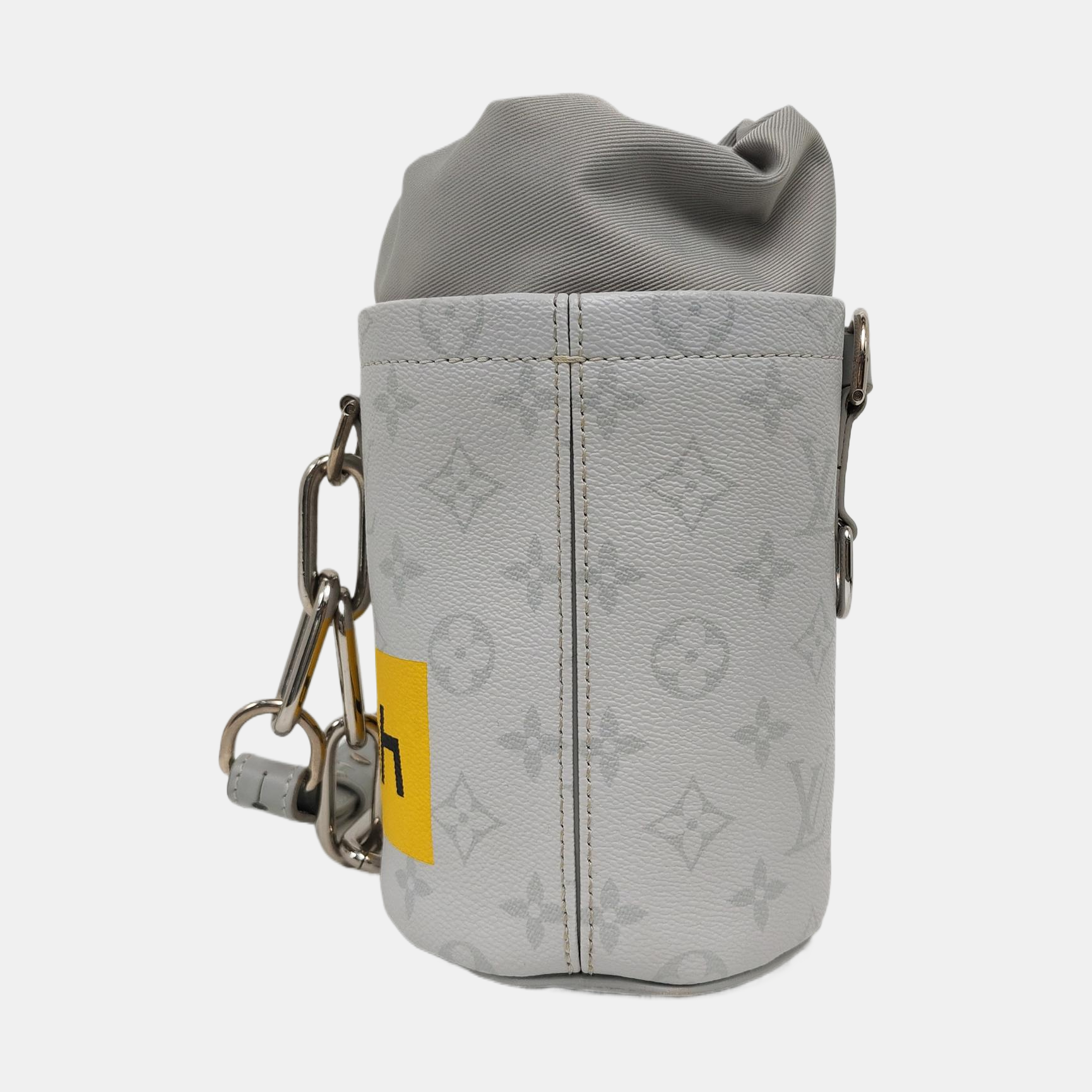 CHALK Monogram Coated Canvas Gray