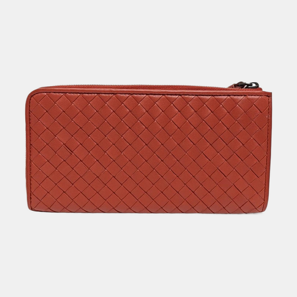 Calfskin Clutch Red