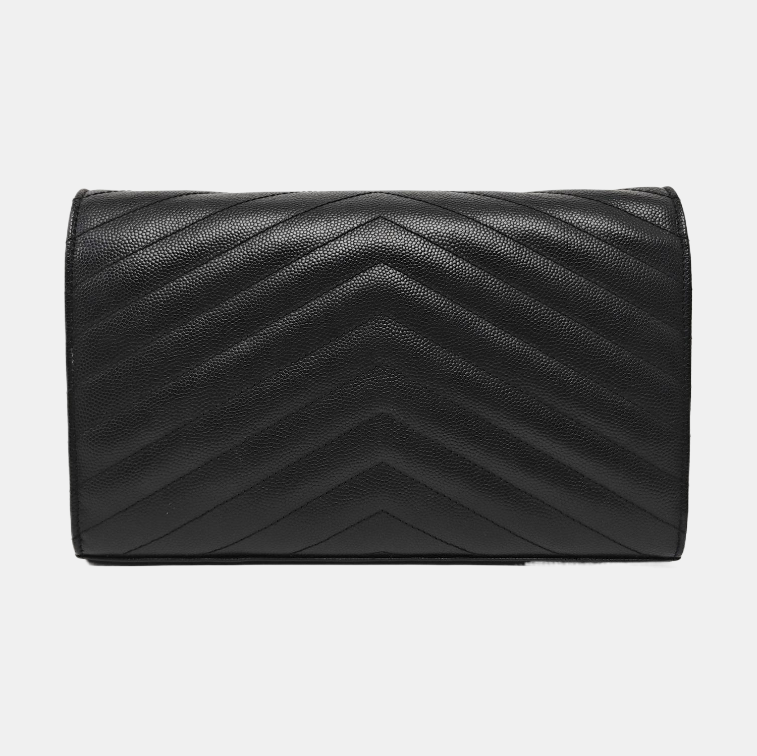 MONOGRAM Medium Chevron Calfskin Black