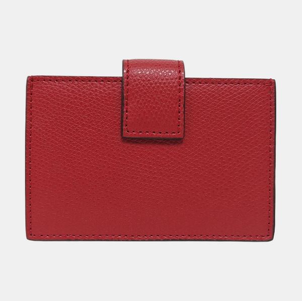 Calfskin Wallet Red