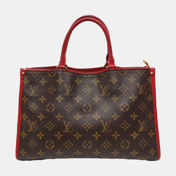 POPINCOURT PM Monogram Coated Canvas Brown
