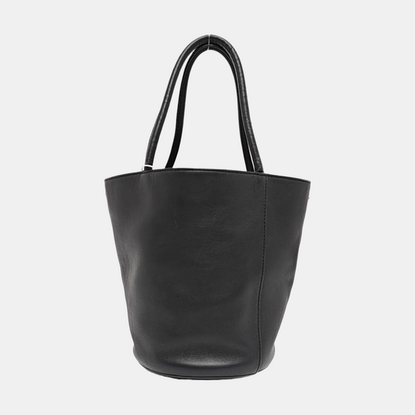 Leather Tote Bag Black
