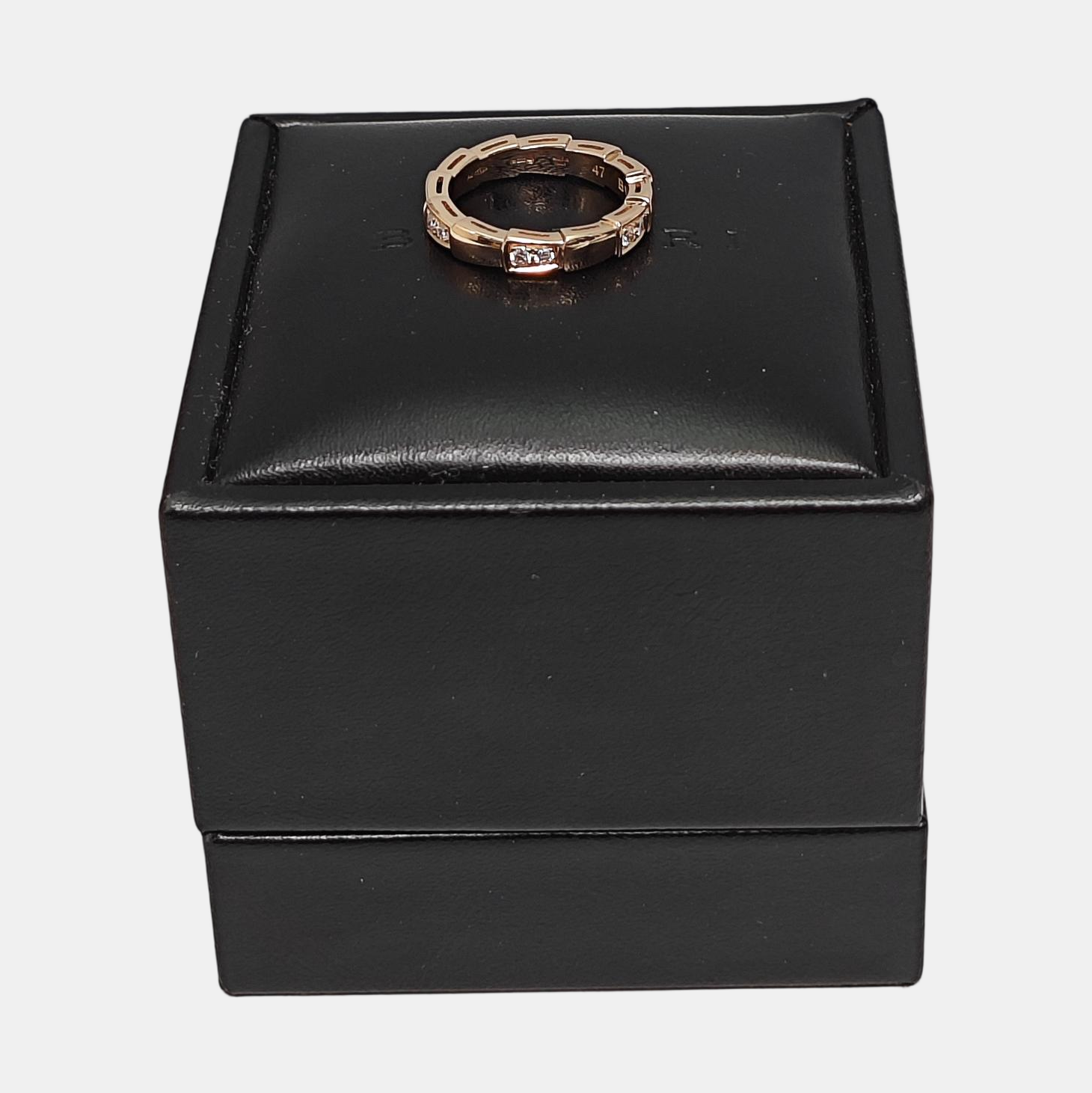 18k Rose Gold Ring EU 47