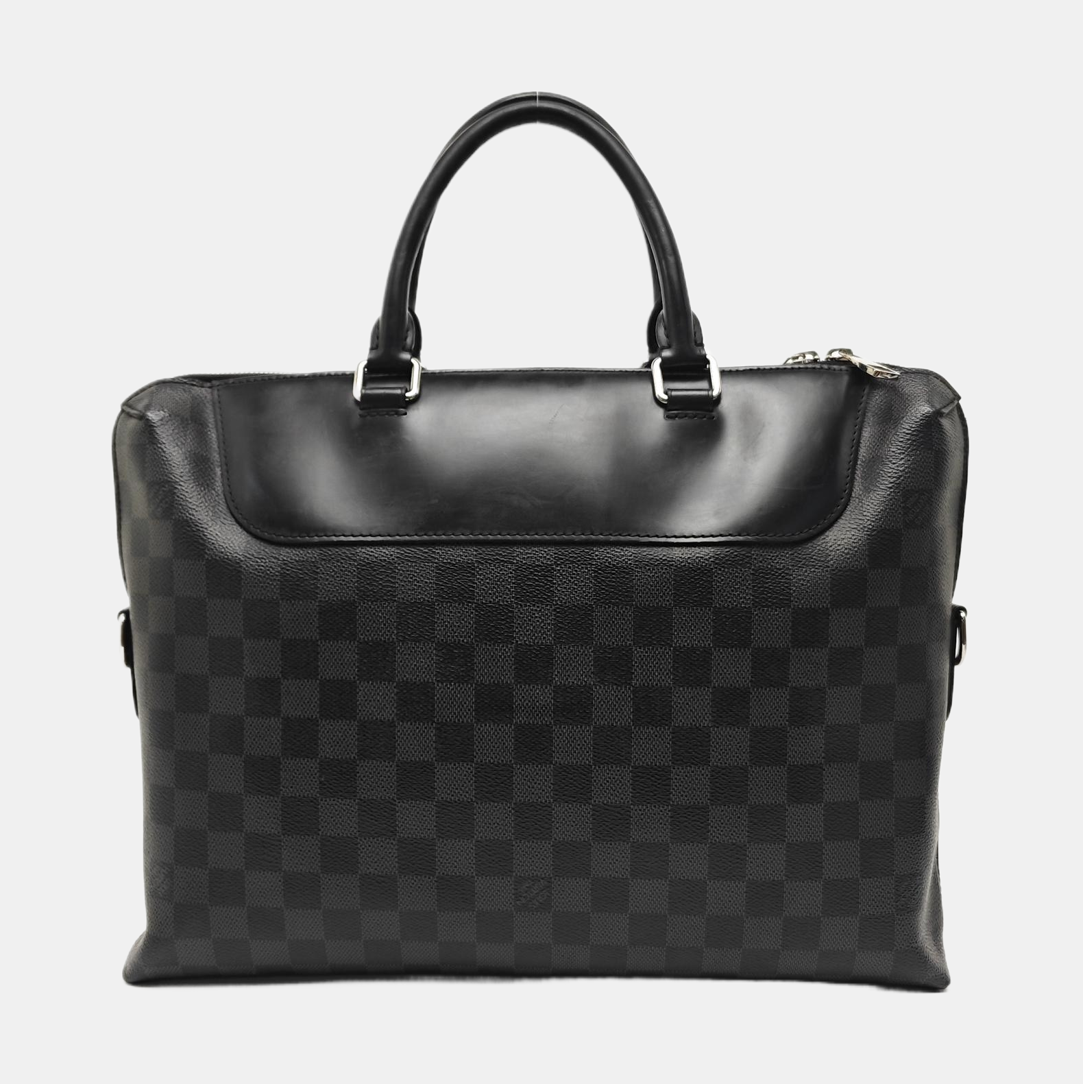 PORTE-DOCUMENTS Damier Graphite Coated Canvas Black