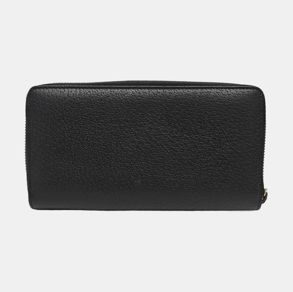 GG Marmont Super Mini Calfskin Black Wallet