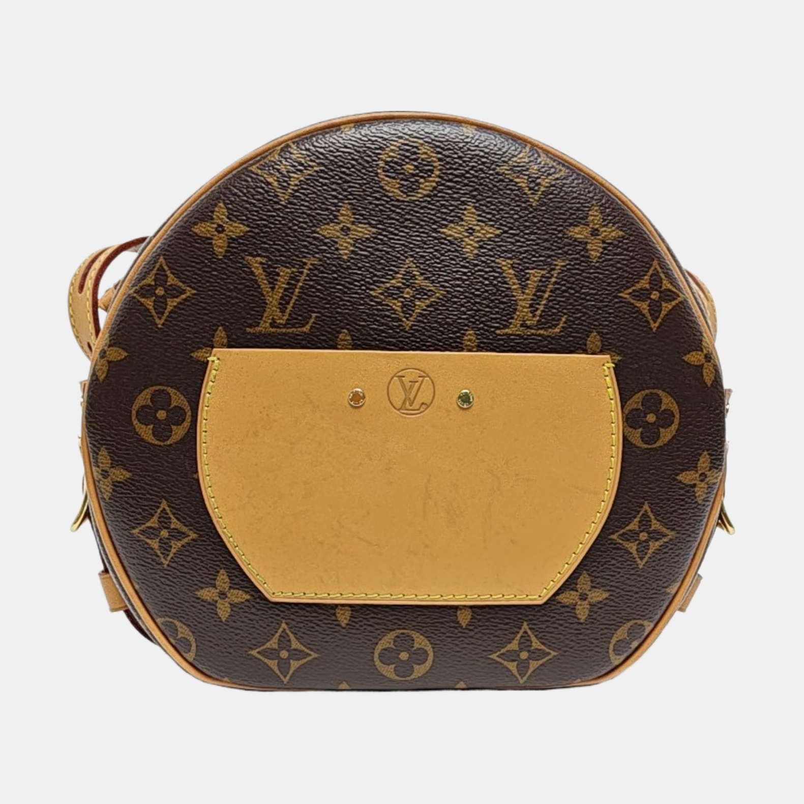 BOITE CHAPEAU MM Monogram Coated Canvas Brown