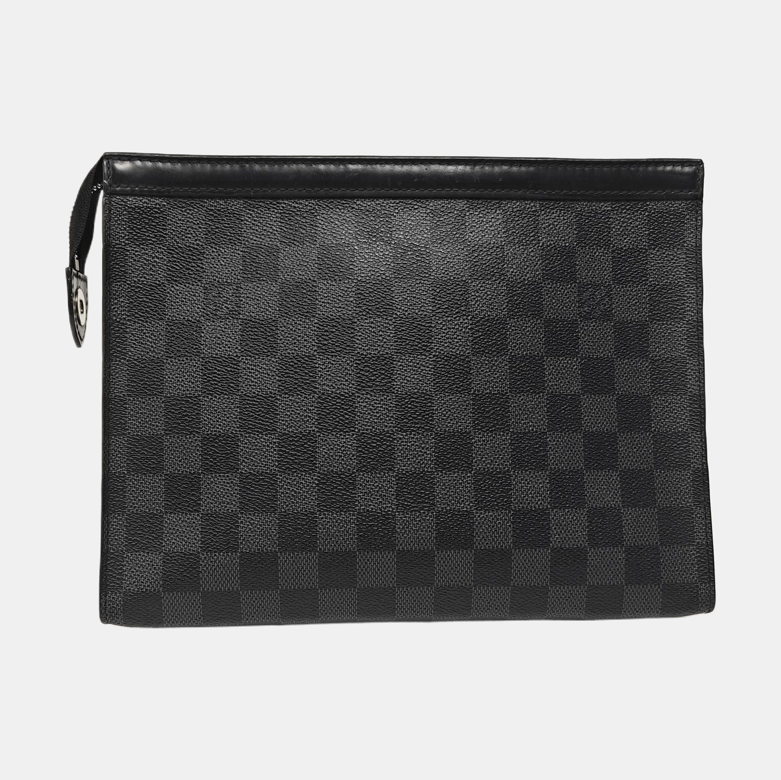 Pochette Voyag MM Monogram Coated Canvas Black