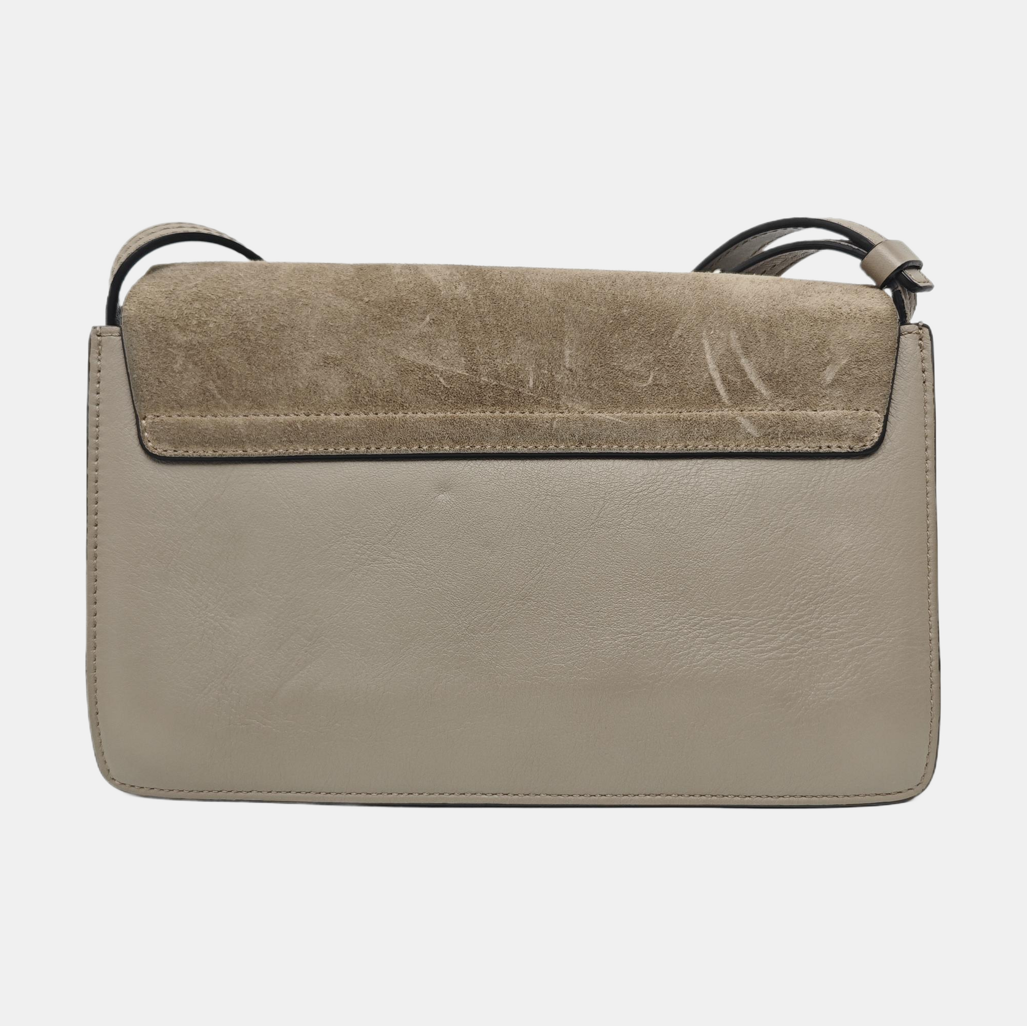 Faye Small Calfskin Gray