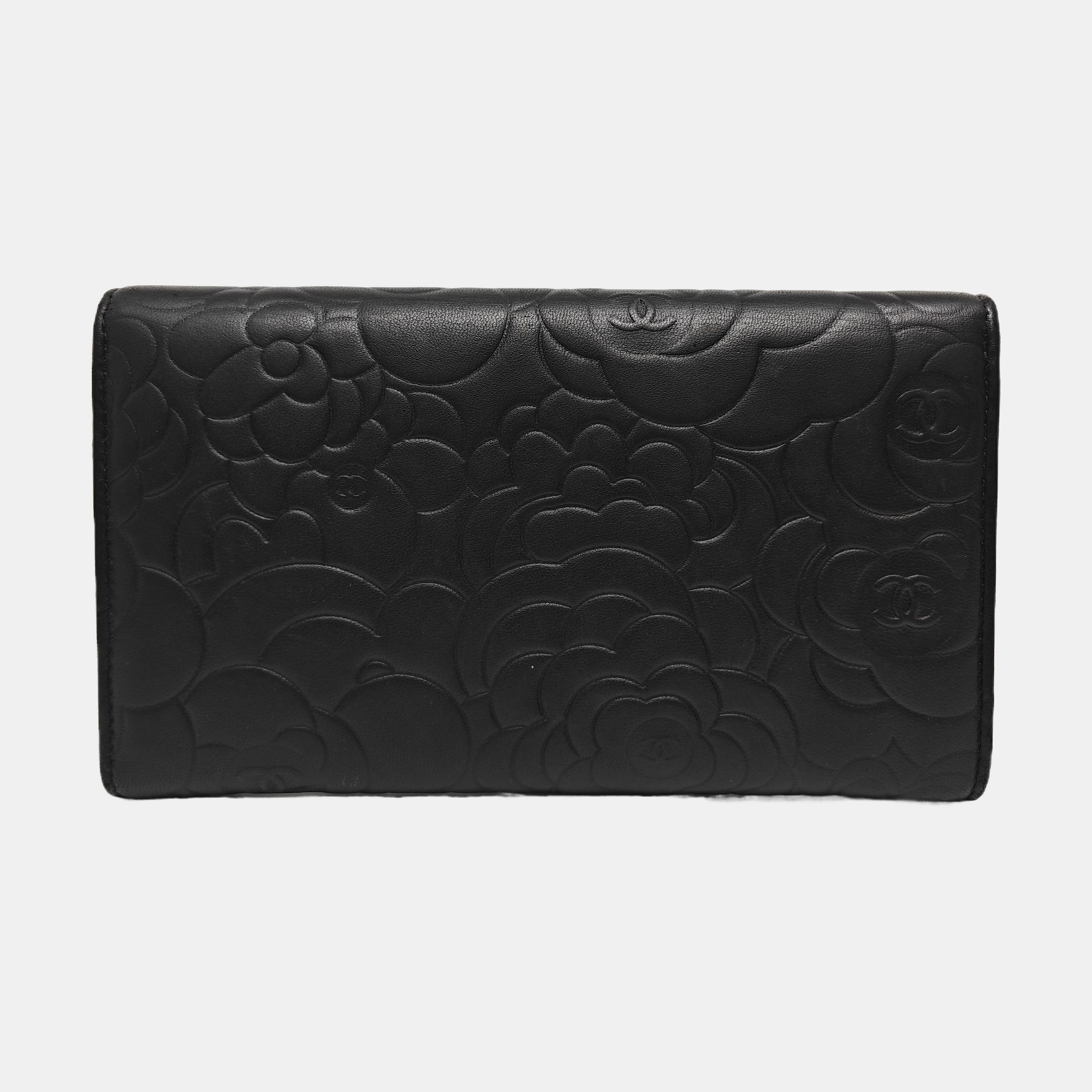 Lambskin Wallet Black