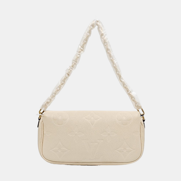 IVY Monogram Calfskin Beige