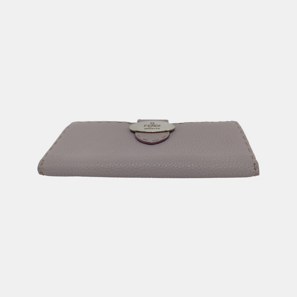 Calfskin Wallet Purple