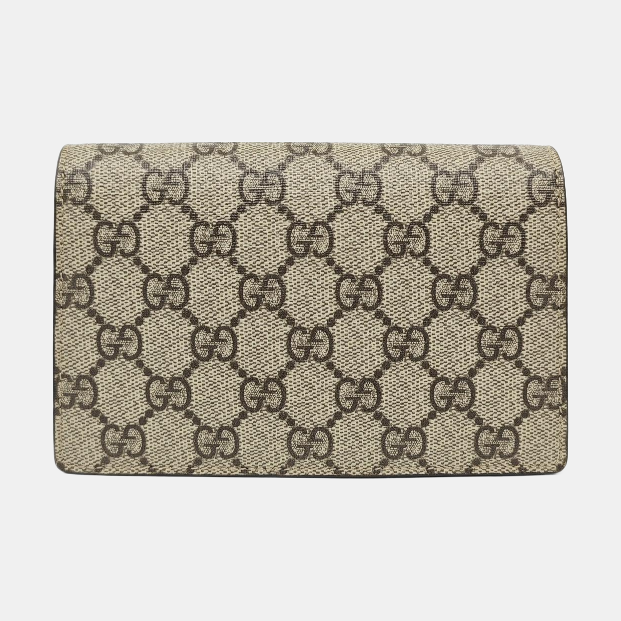 Dionysus Super Mini Monogram Coated Canvas Beige