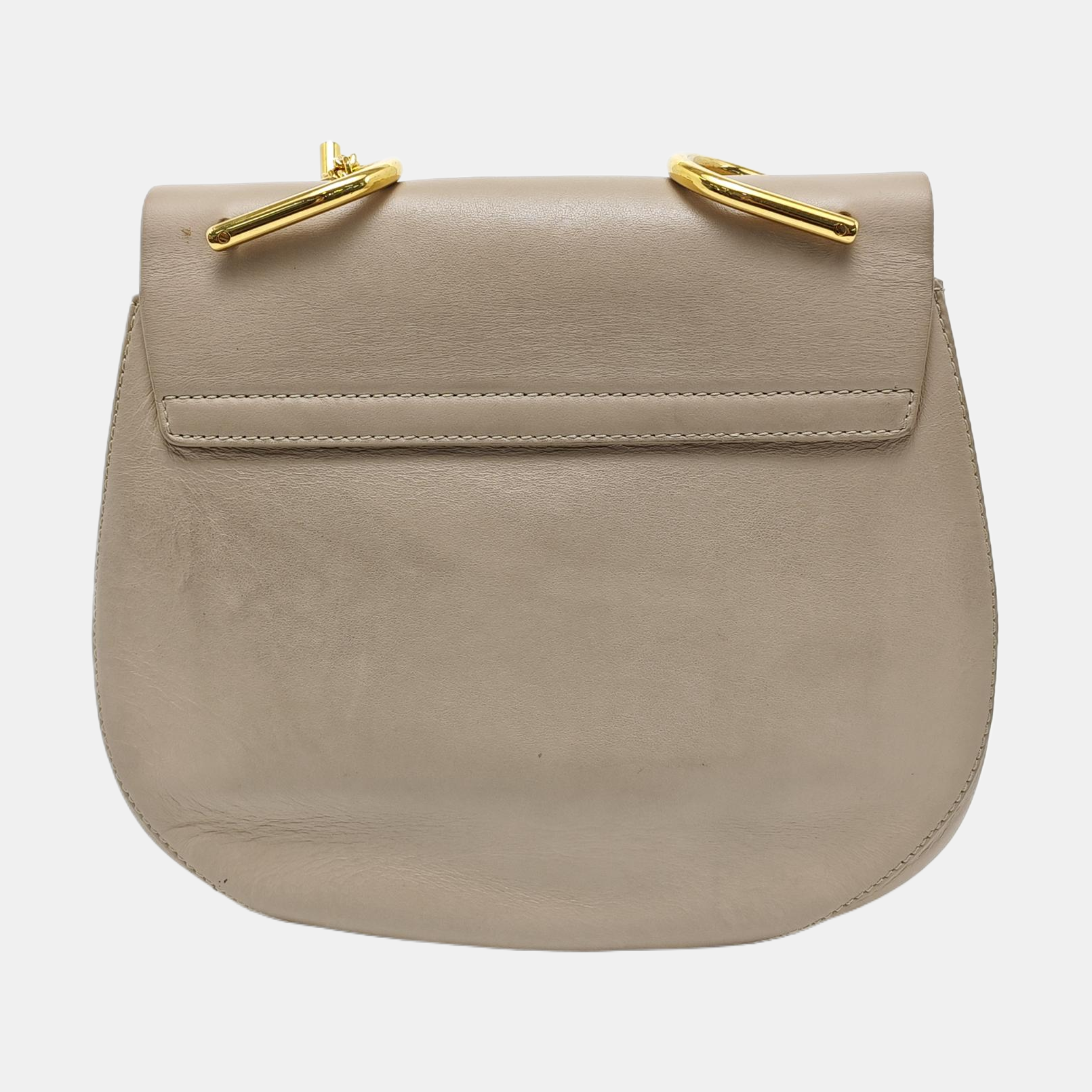 Drew Medium Calfskin Gold