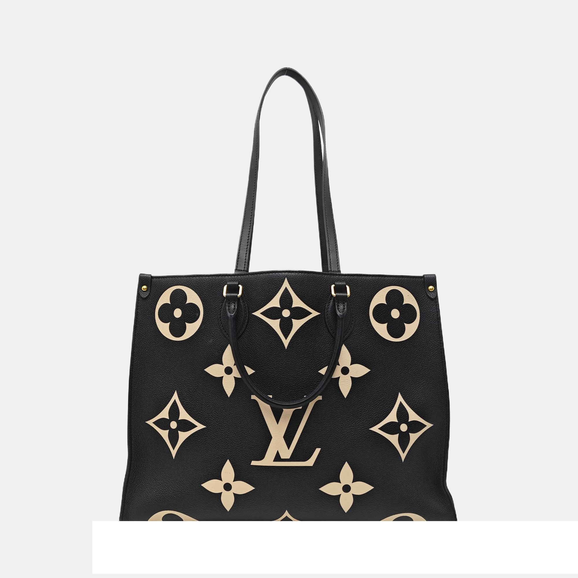 ONTHEGO GM Monogram Calfskin Black