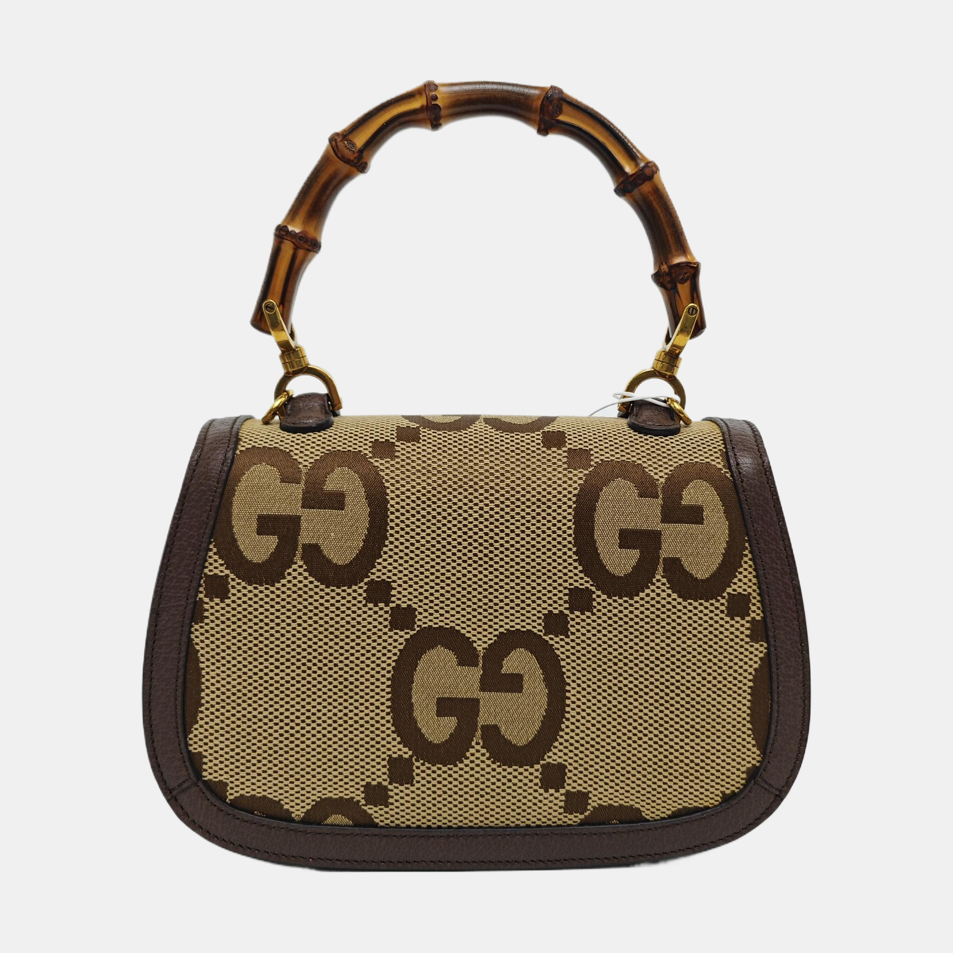 Bamboo 1947 Small Monogram Canvas Beige