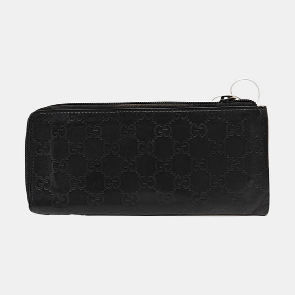 Monogram Calfskin Clutch Black