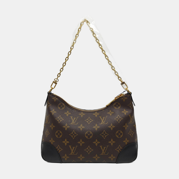 BOULOGNE Monogram Coated Canvas Brown