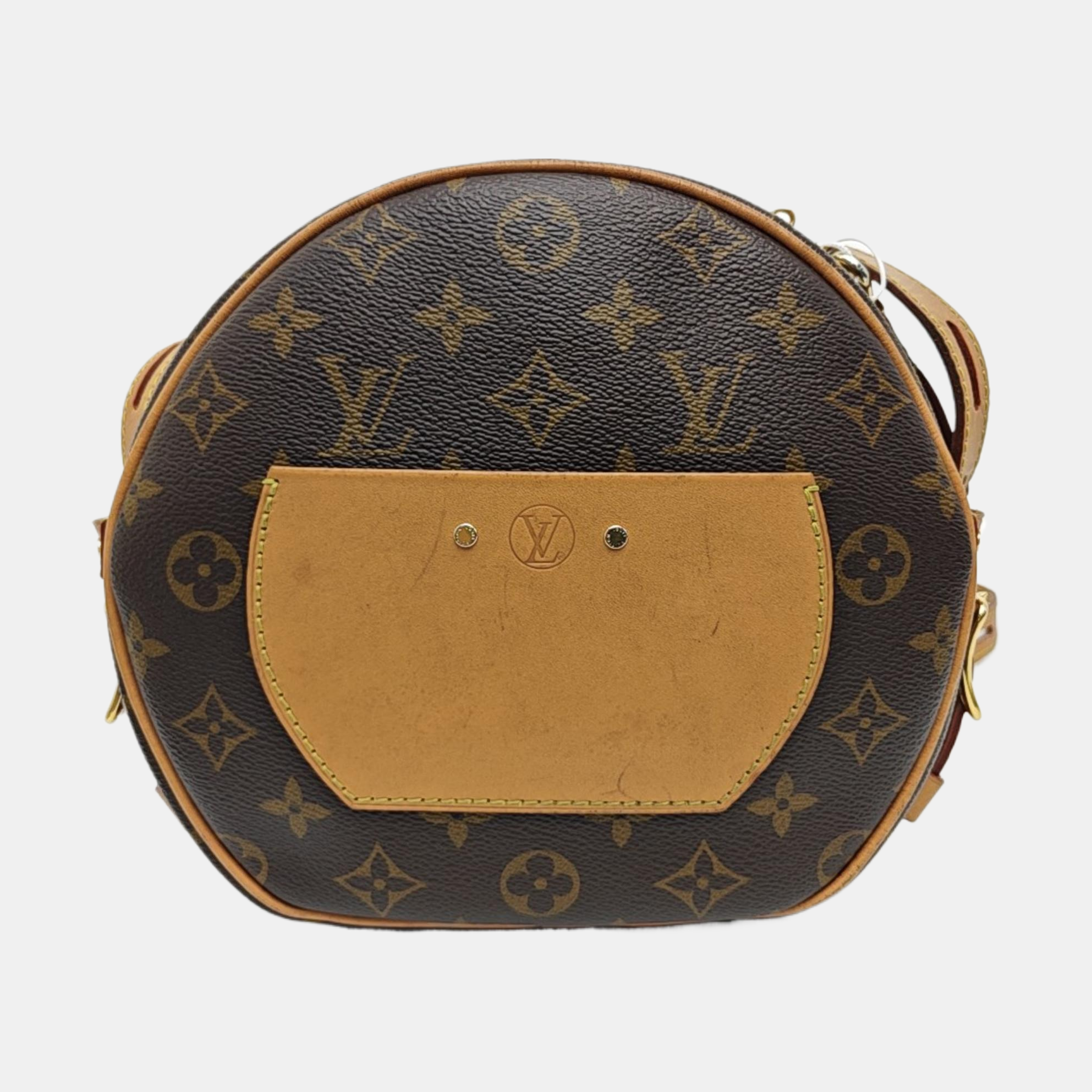 BOITE CHAPEAU MM Monogram Coated Canvas Brown