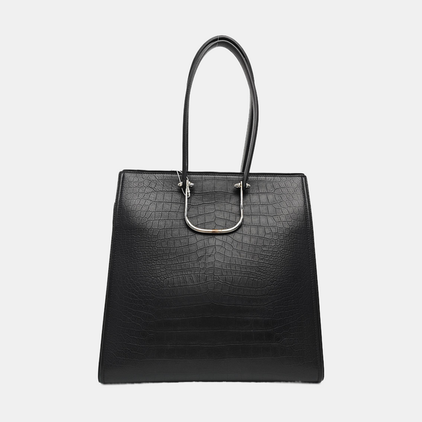 Calfskin Tote Bag Black