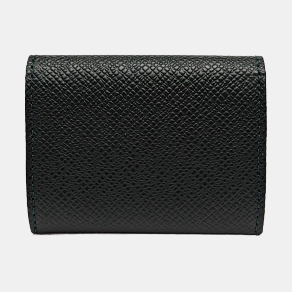 ELISE Calfskin Green Card Holder