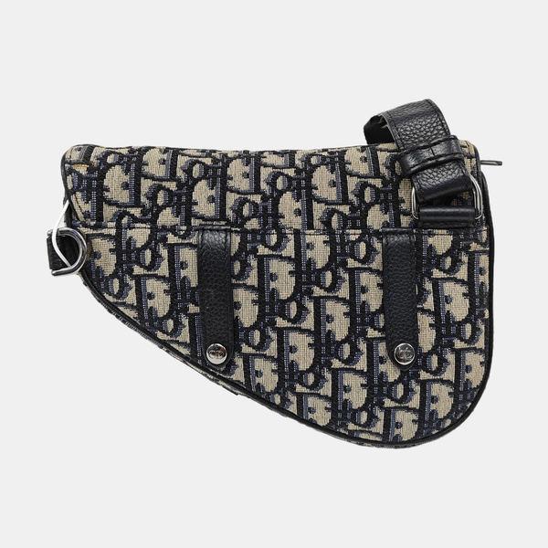 Saddle Mini Oblique Canvas Beige