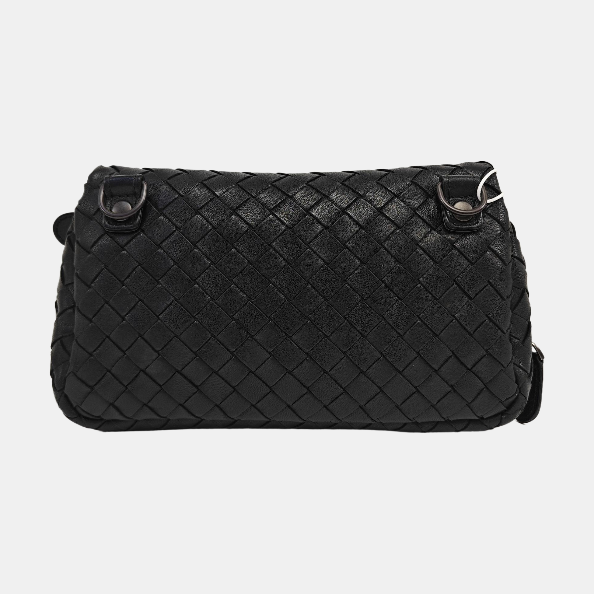 Messenger Mini Lambskin Black