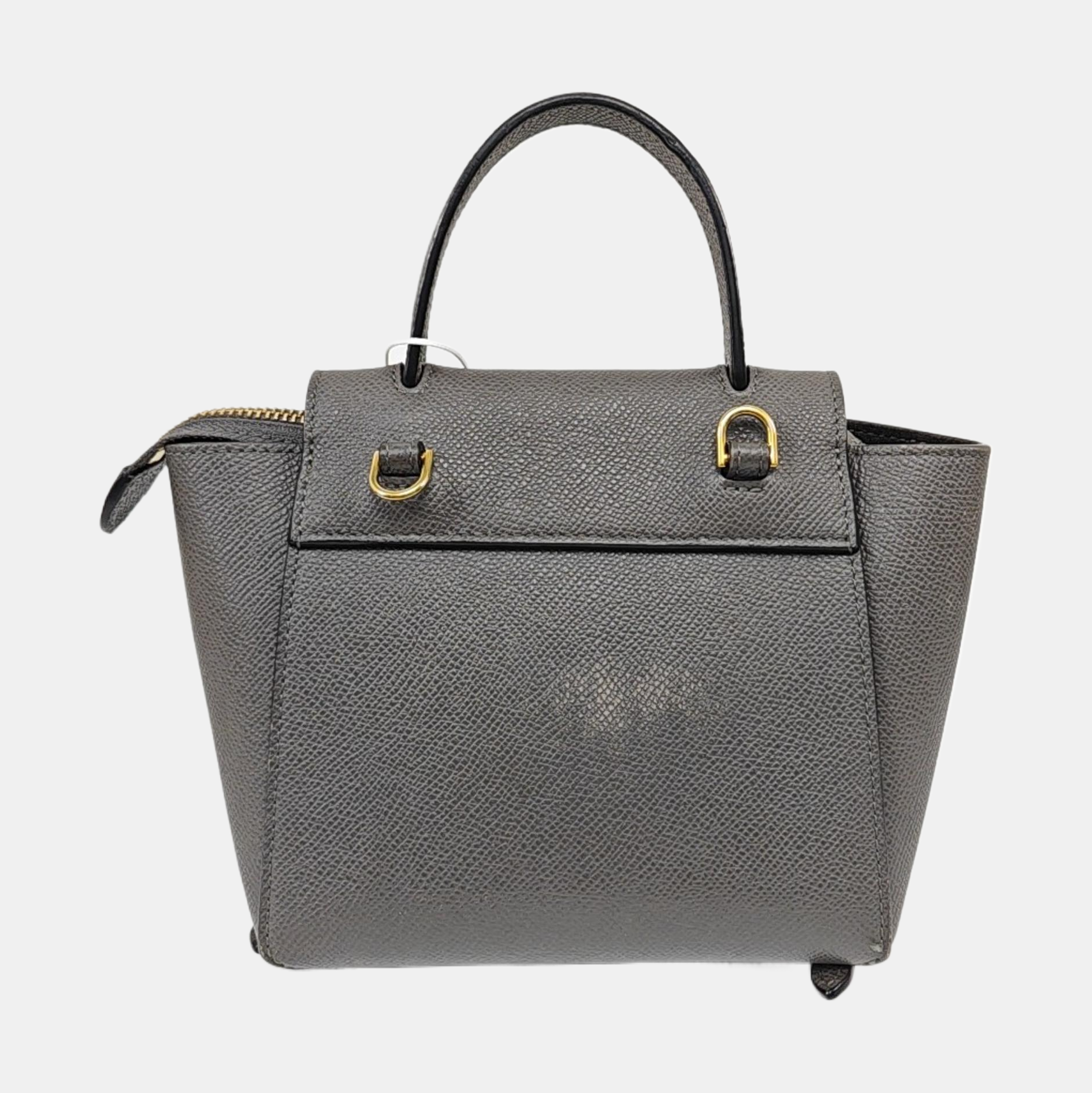 BELT PICO Calfskin Gray