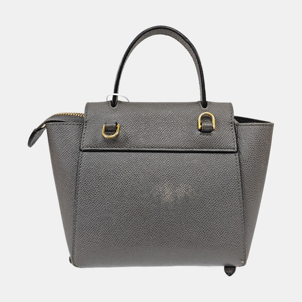BELT PICO Calfskin Gray