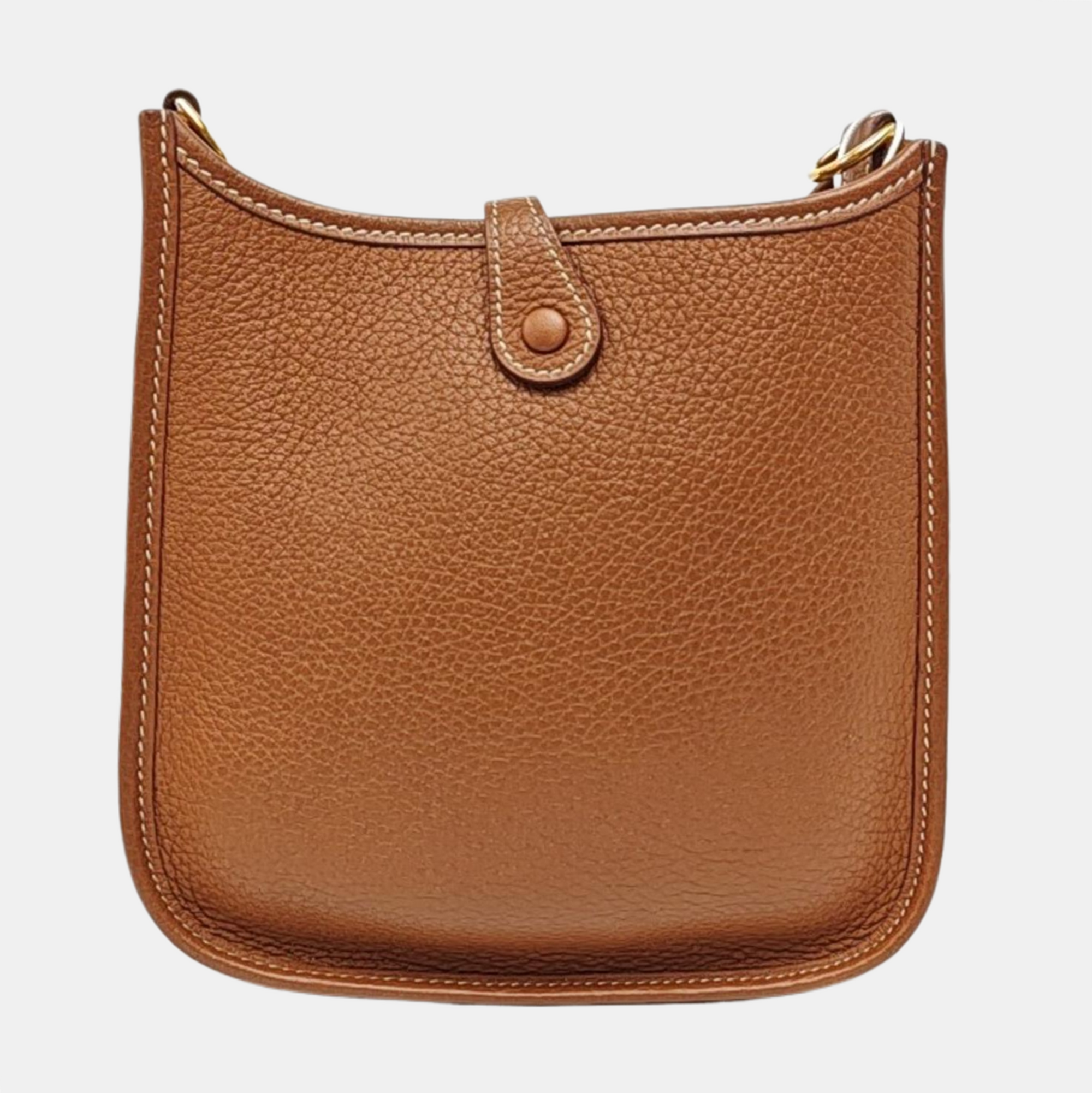 Authenticated pre-owned  Evelyne TPM Clemence Brown - Shoulder Bag at Looply