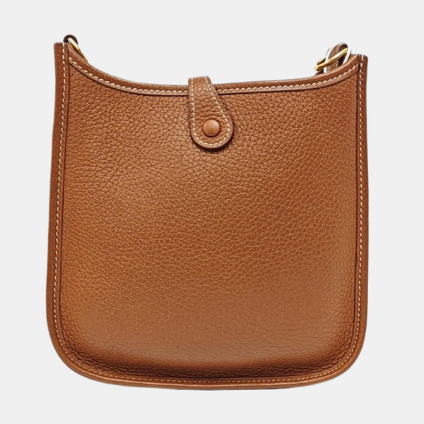 Authenticated pre-owned  Evelyne TPM Clemence Brown - Shoulder Bag at Looply
