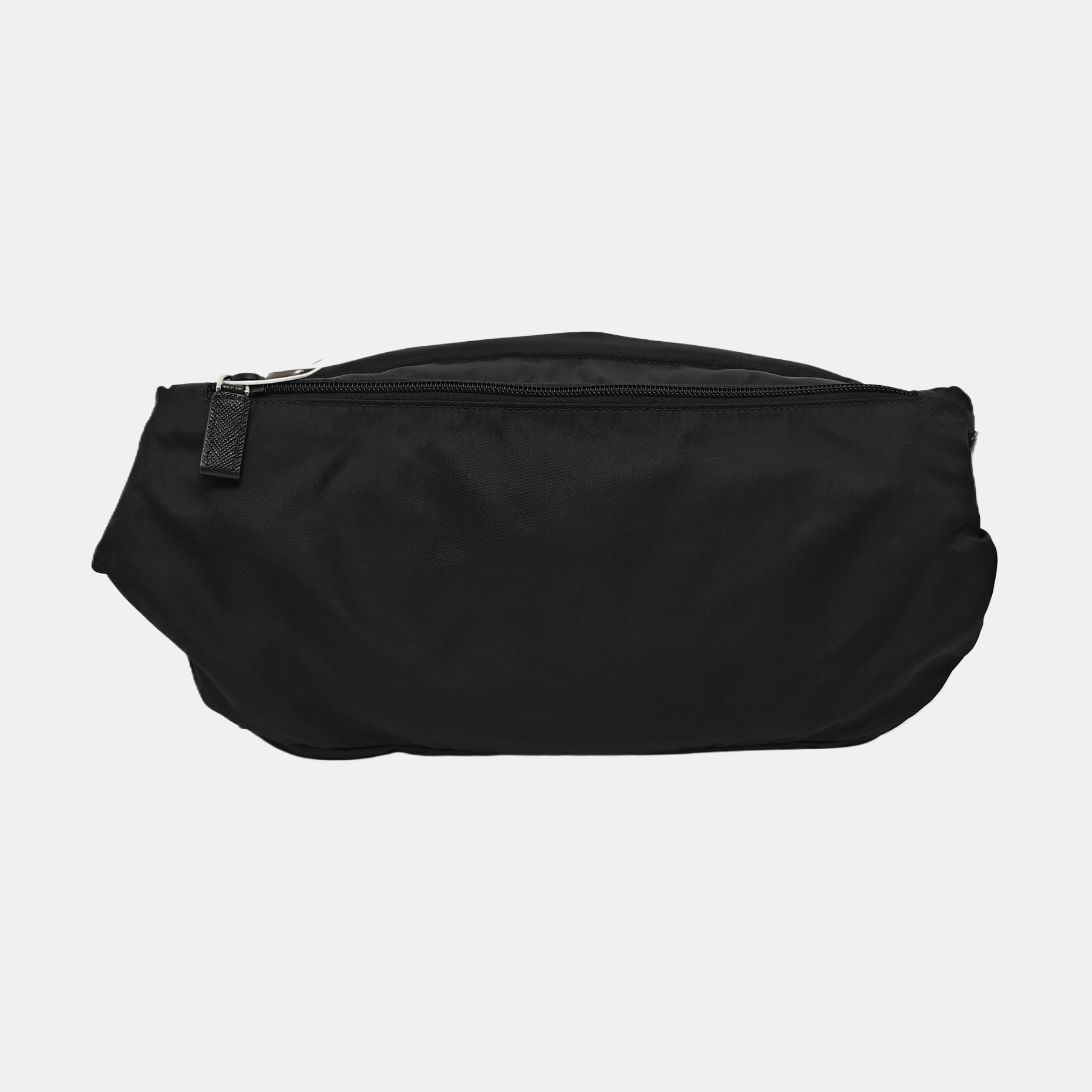 Nylon Shoulder Bag Black