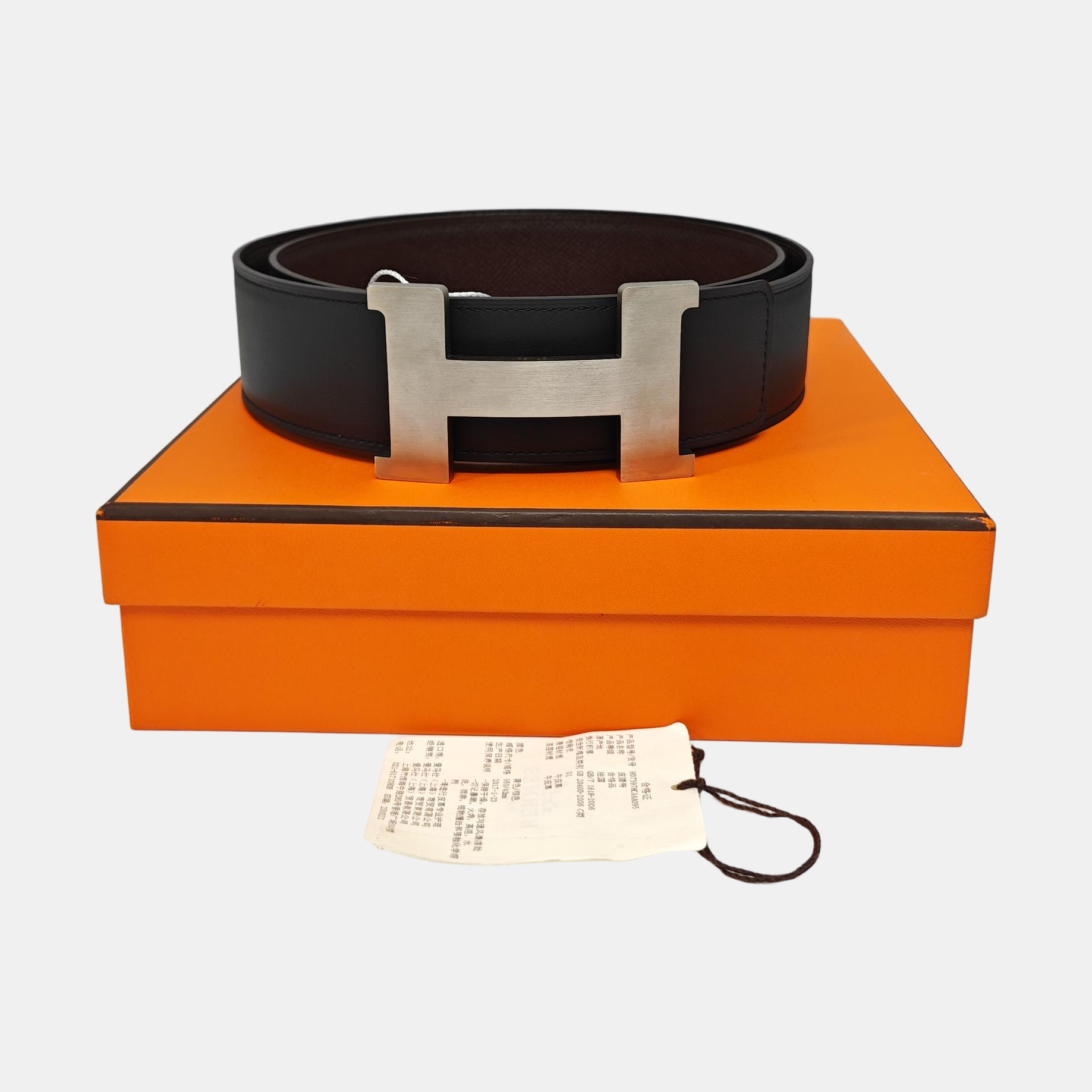 Leather Belt Black