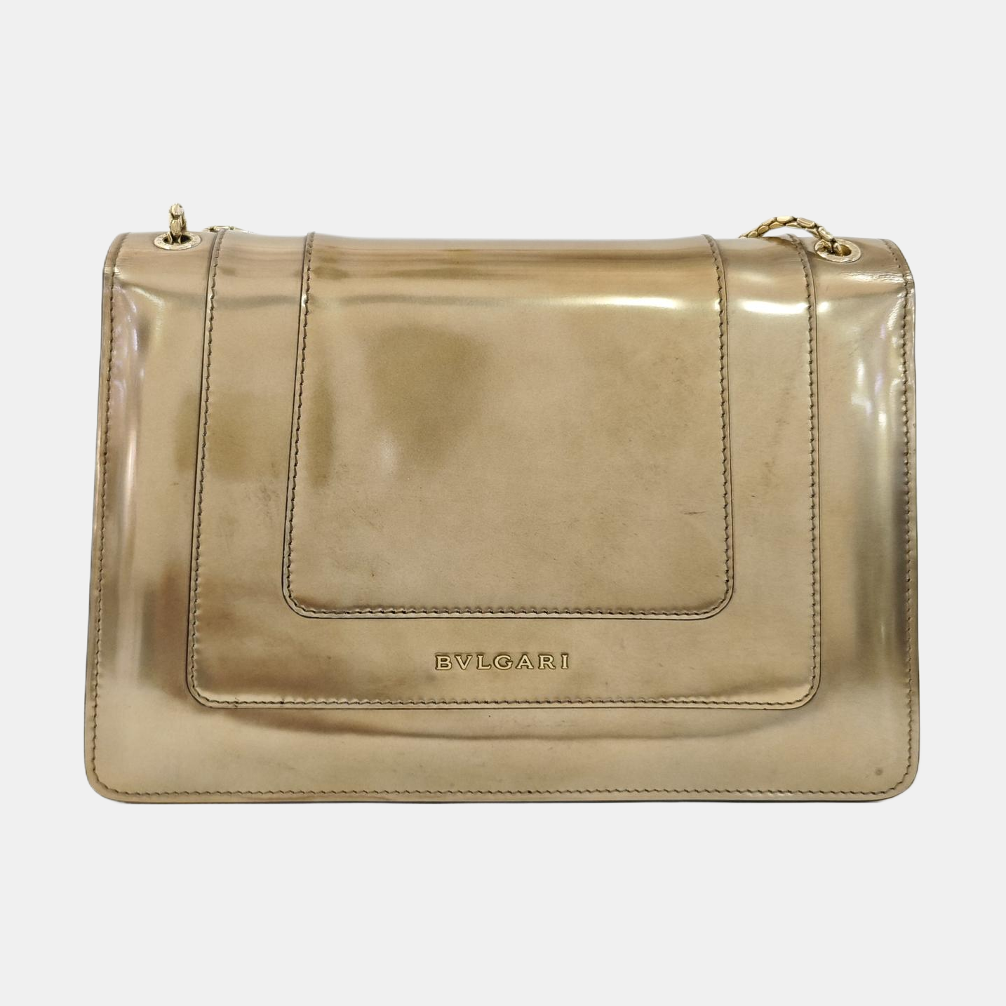 SERPENTI FOREVER Medium Calfskin Beige