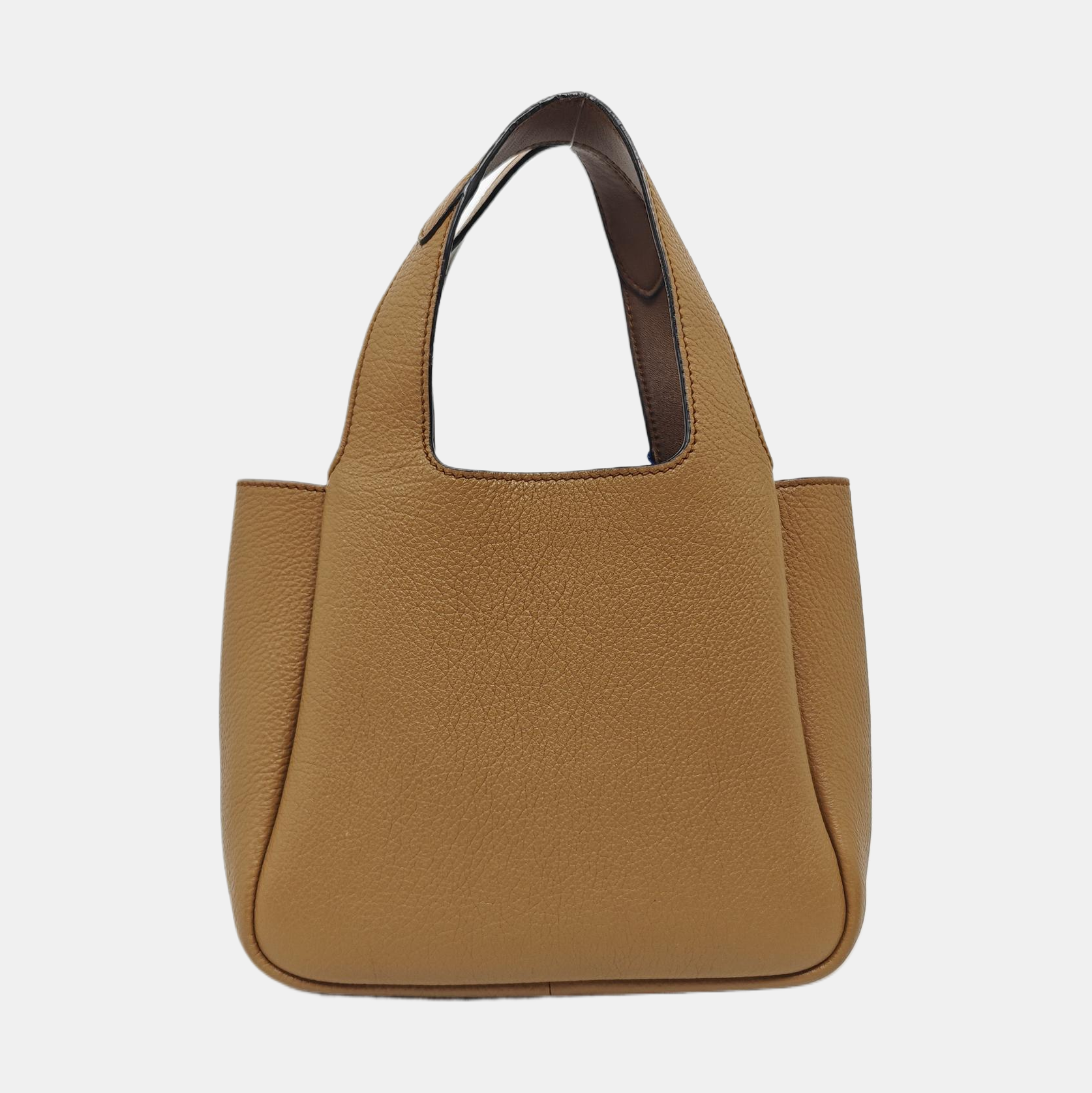Calfskin Tote Bag Mini Brown