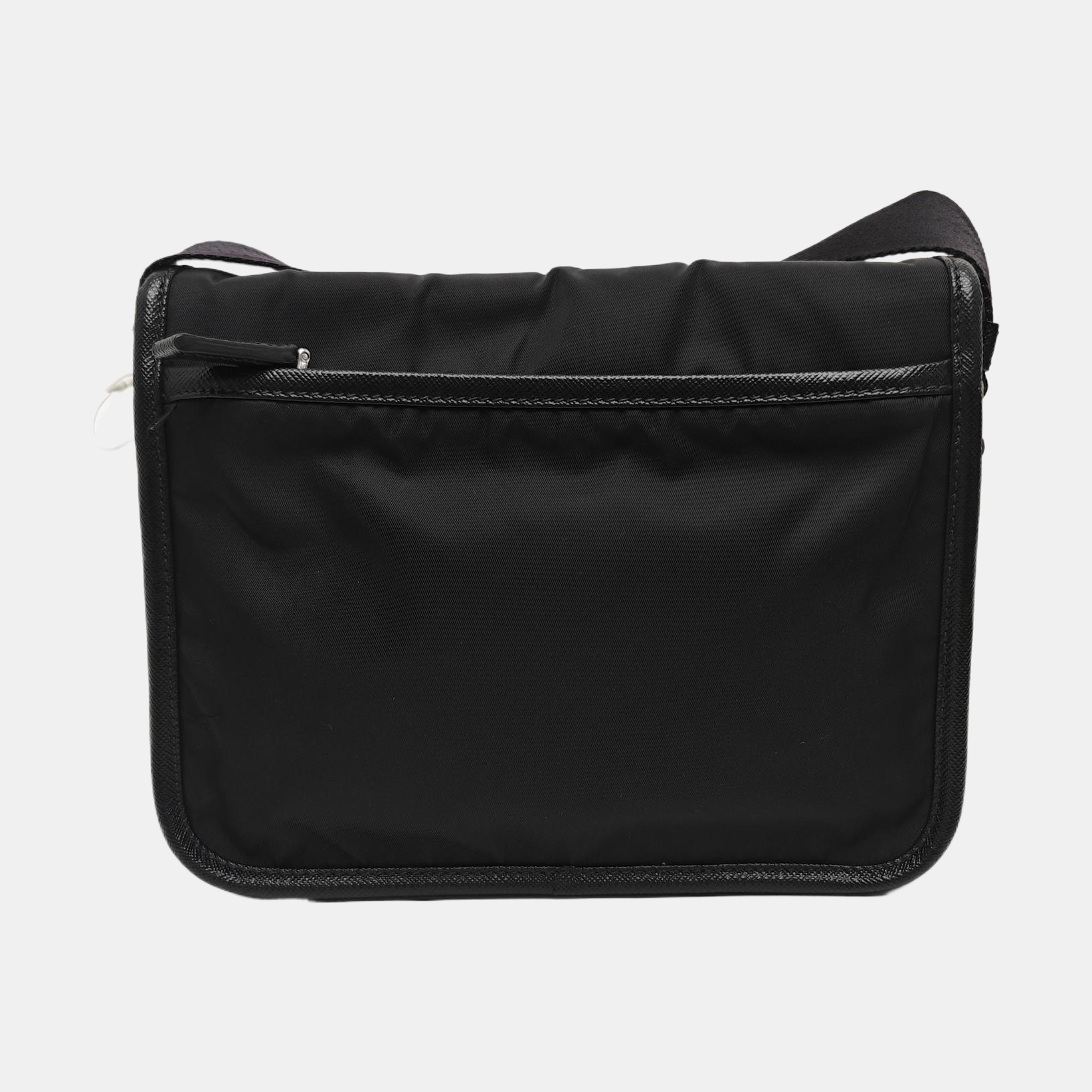 Nylon Shoulder Bag Black