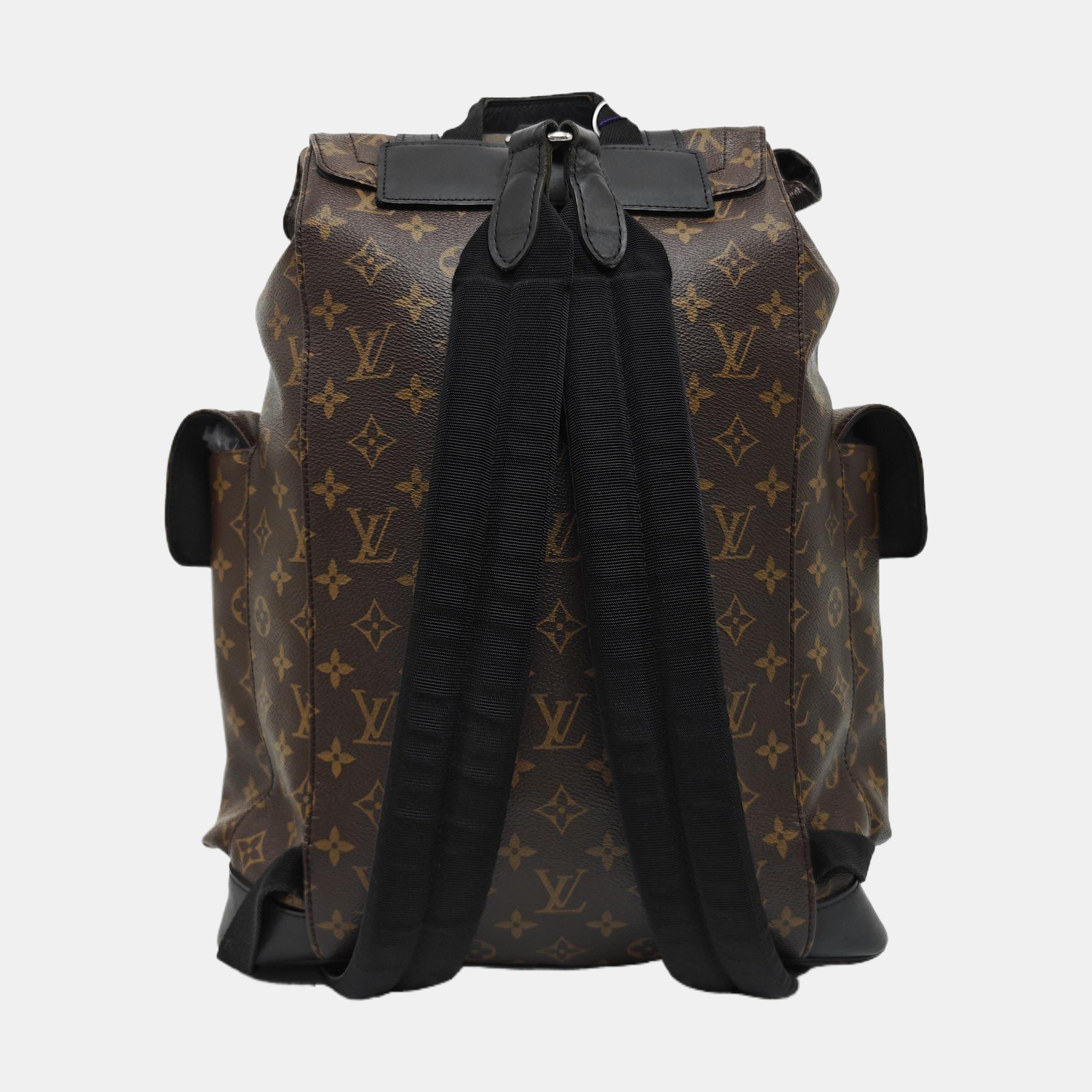 CHRISTOPHER MM Monogram Coated Canvas Brown