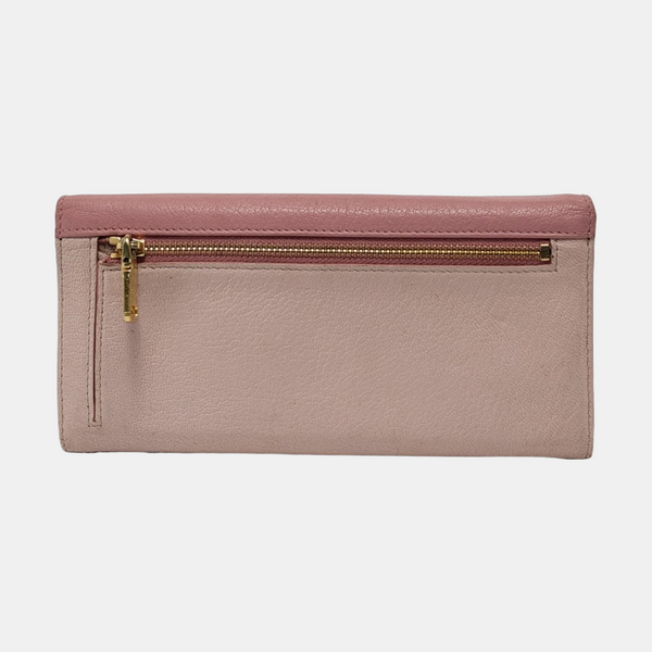 Calfskin Wallet Pink