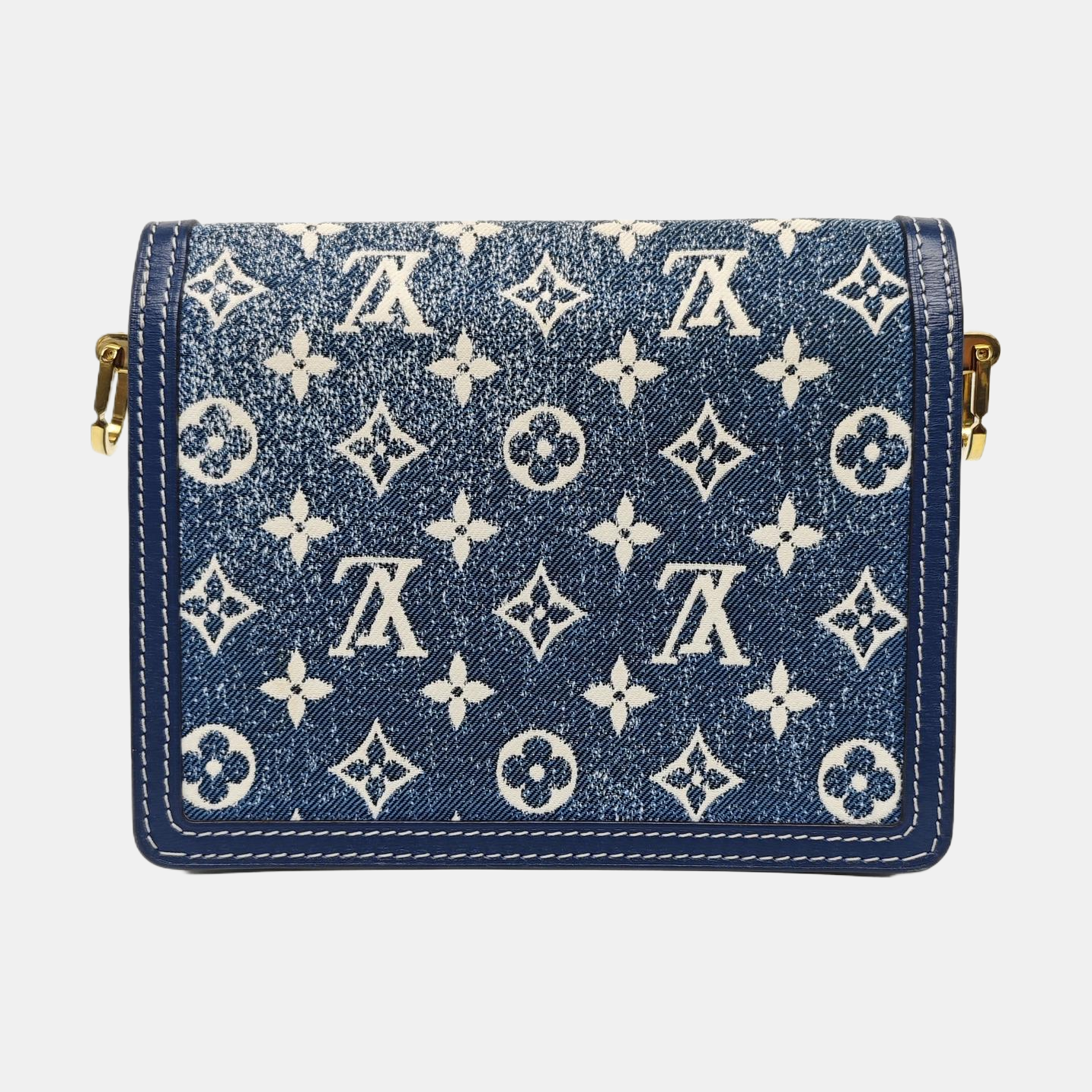 DAUPHINE Mini Monogram Denim Blue