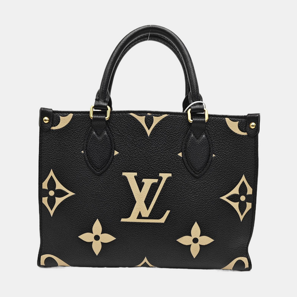 ONTHEGO PM Calfskin Black
