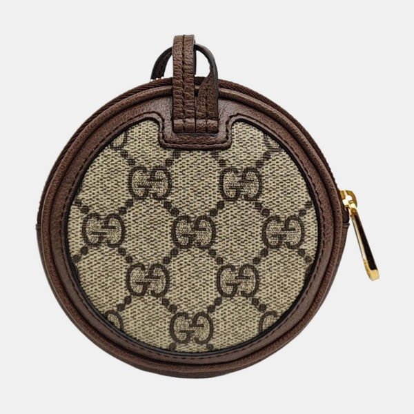 Ophidia Mini Monogram Coated Canvas Beige