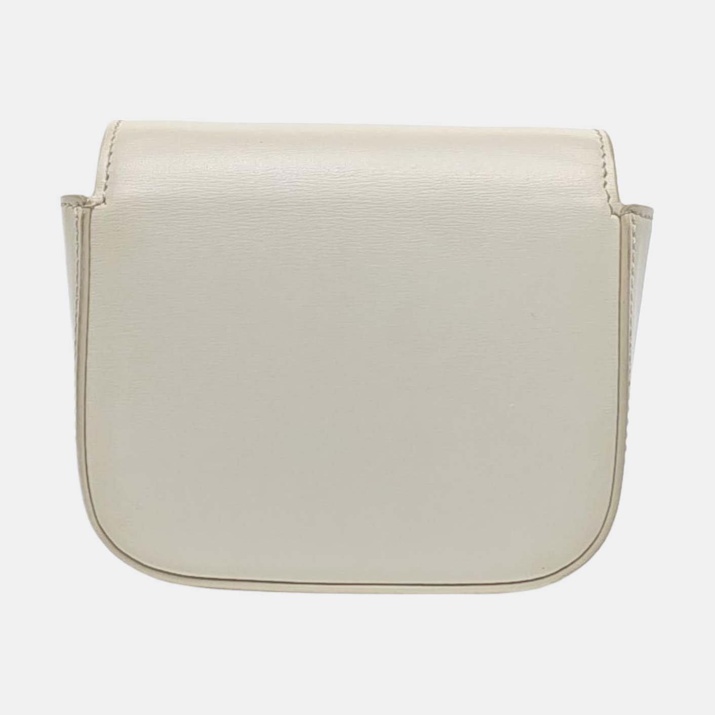 TRIOMPHE Mini Calfskin White
