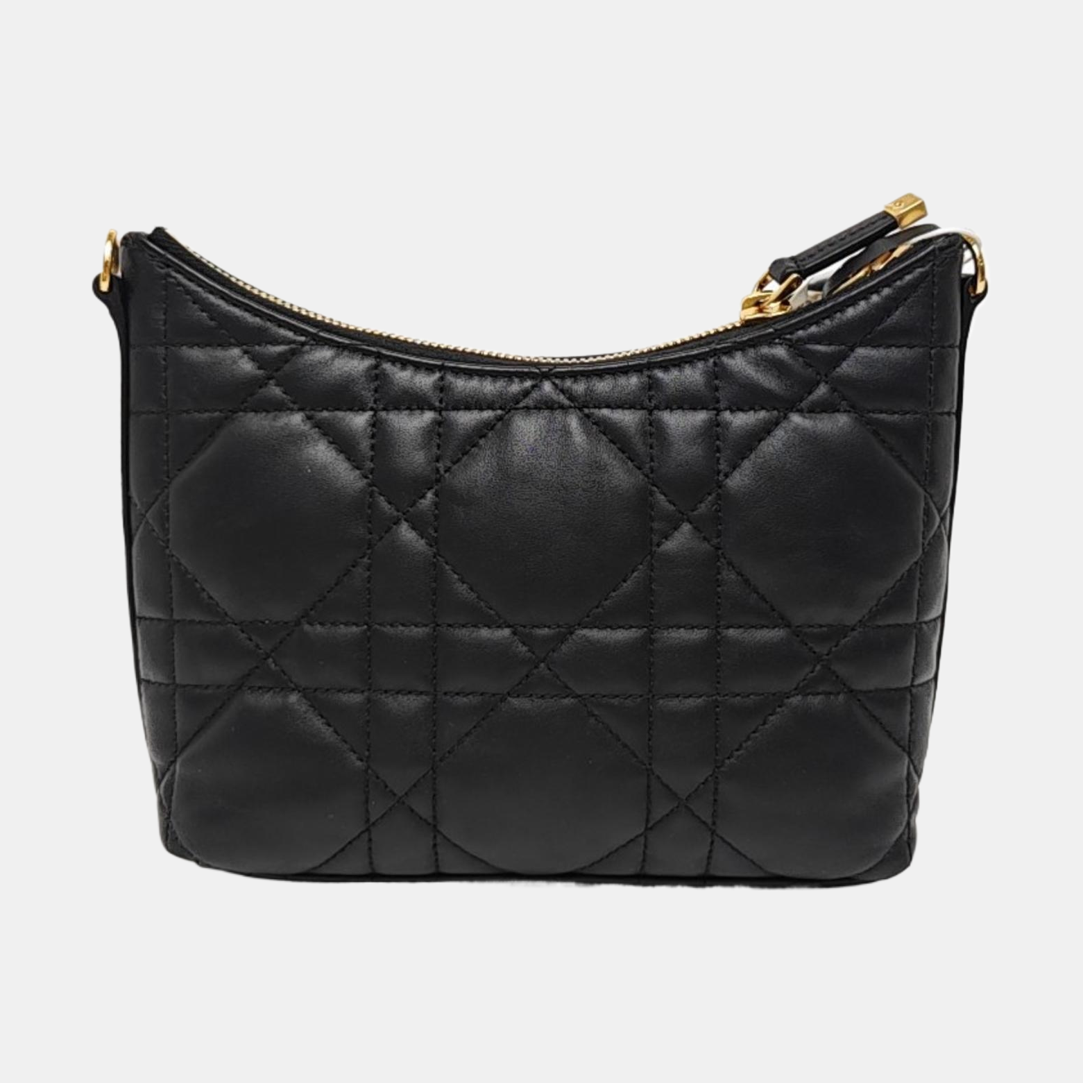 Miss Caro Mini Cannage Lambskin Black