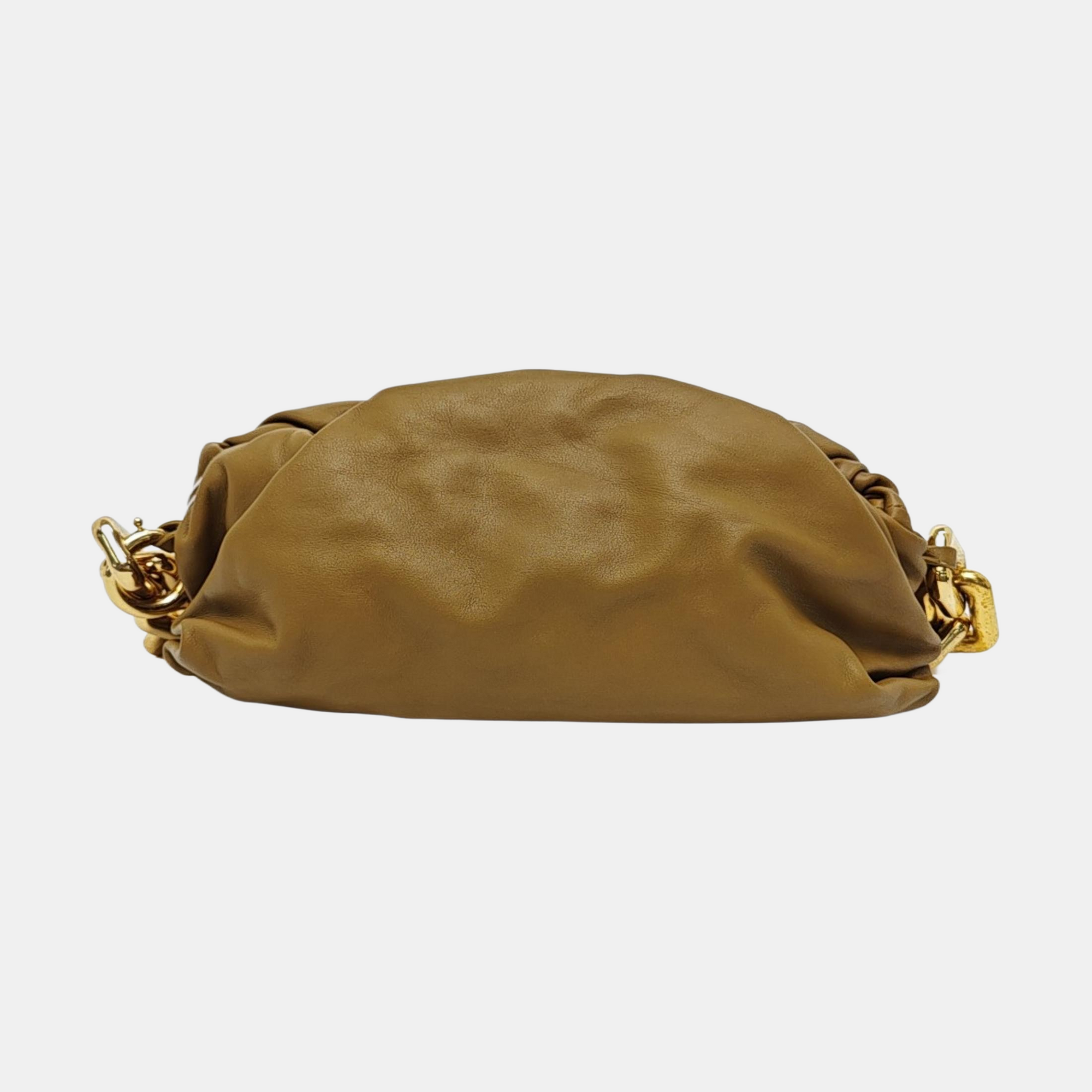 The Pouch Mini Calfskin Brown